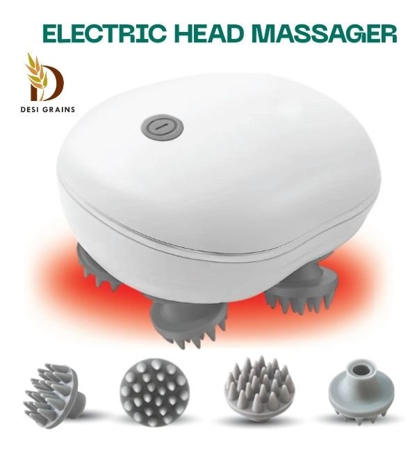 Electric Massager : "Revitalize your scalp with every massage."