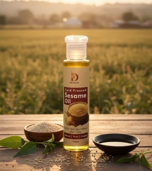 Sesame Seed Oil : "A timeless oil for healthy living."