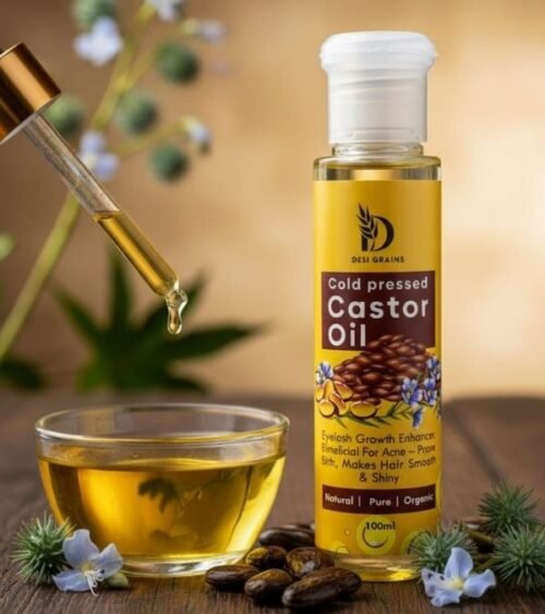 Castor Oil : "Revitalizing from roots to tips."