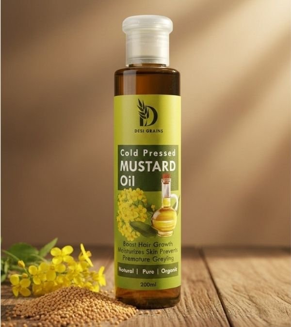 Mustard Oil : "Nature’s fiery healing touch."