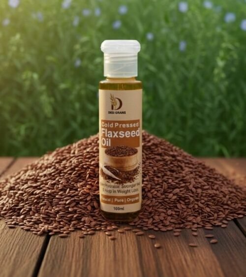 Flax Seed Oil : "Fuel your body with nature's omega."