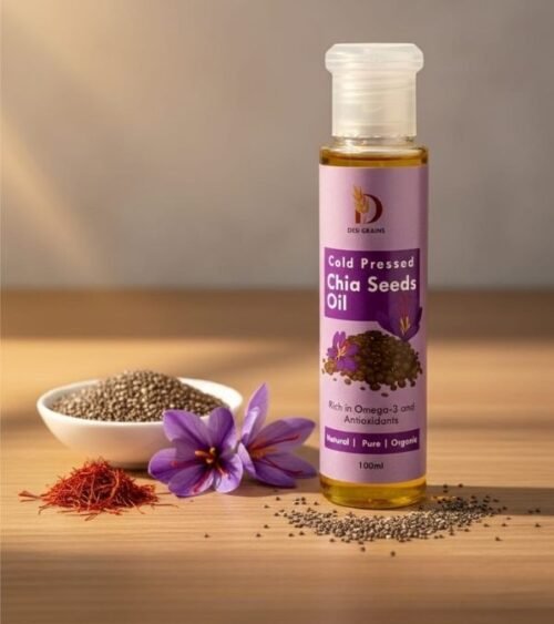 Chia Seed Oil : "Hydrate, nourish, and glow."
