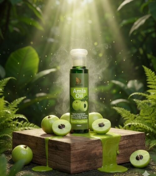 Amla Oil : "Embrace youthful vitality with amla."