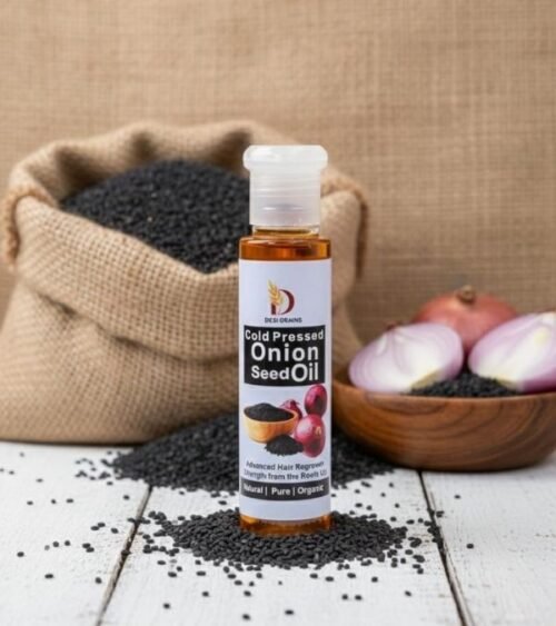 Onion Seed Oil : "Nature’s remedy for stronger hair."