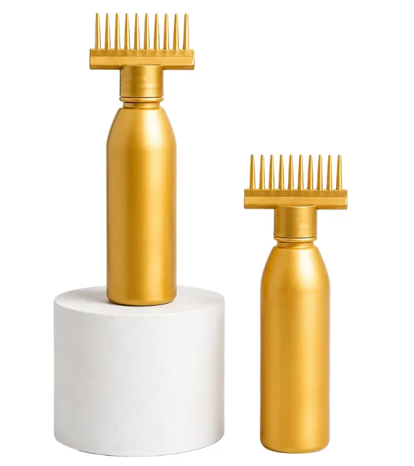 comb applicator bottle