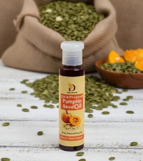 Pumpkin Seed Oil : "Pumpkin power for your beauty routine."