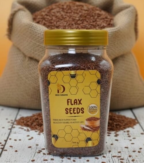 Flax Seed : "Supercharge your health with every seed."