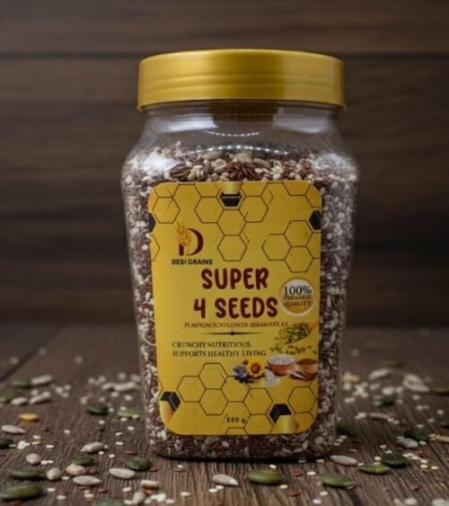 SUPER 4 SEEDS : "Four seeds, endless benefits."