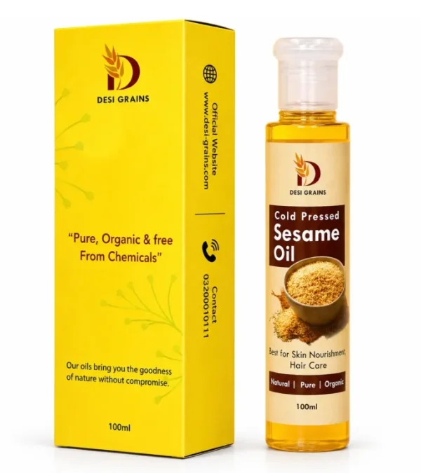 cold pressed sesame oil
