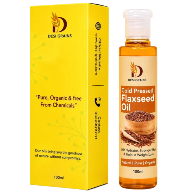 Cold Pressed Flax Seed Oil
