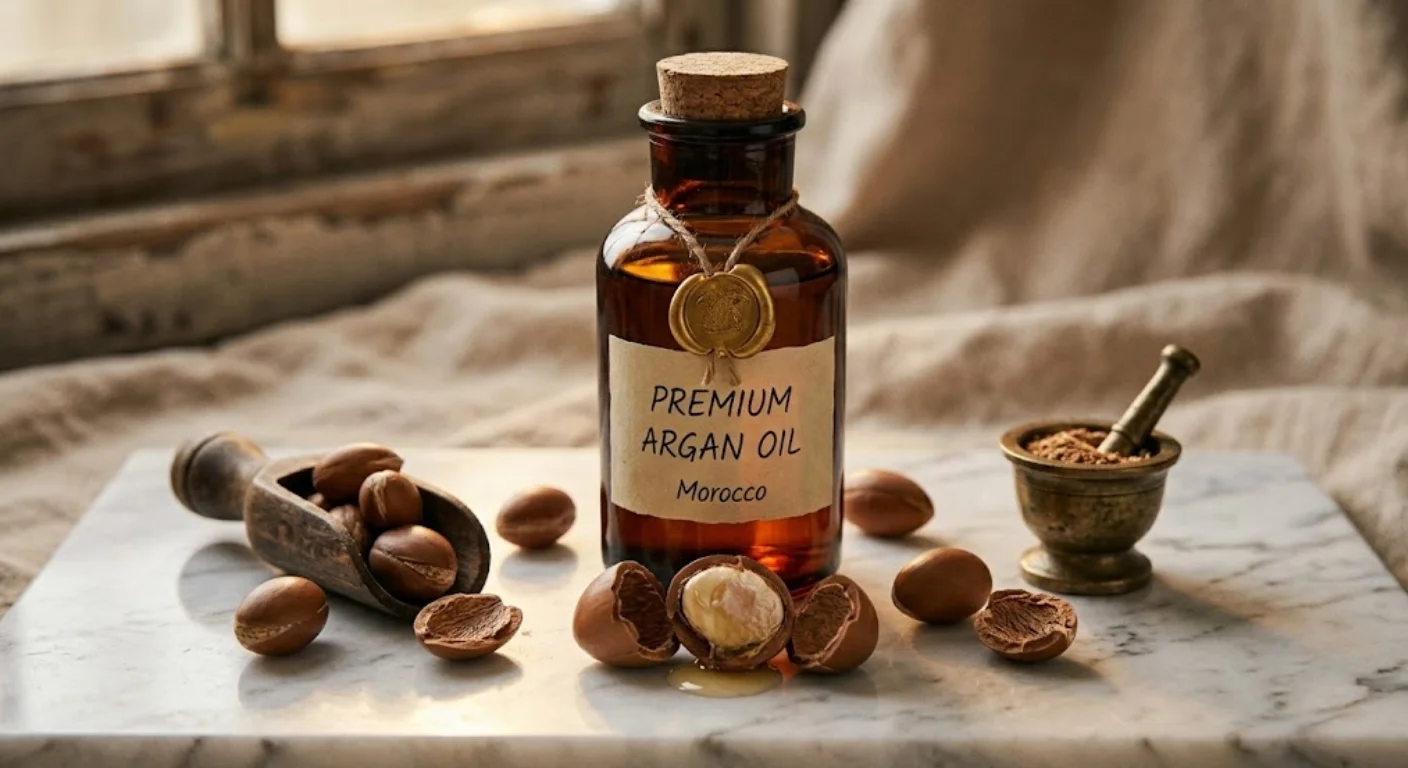 🌿 Argan Oil (Liquid Gold)