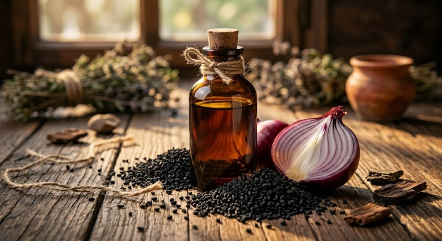 🌿 Onion Seed Oil  (Pyaz Ka Tel)